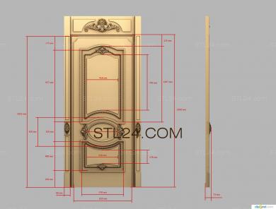 Doors (DVR_0350) 3D models for cnc